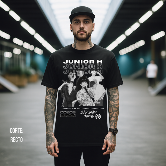Camiseta Junior H – Lleva el estilo de los corridos tumbados