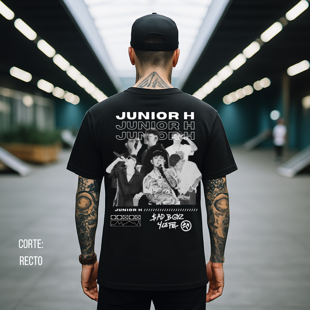 Camiseta Junior H – Lleva el estilo de los corridos tumbados