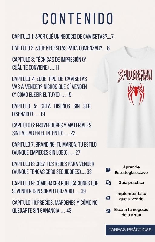 Ebook: Cómo montar y escalar tu negocio de playeras personalizadas
