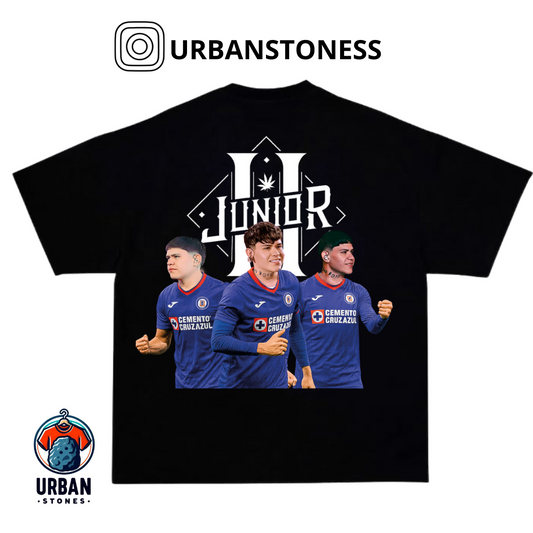Playera Junior H x Cruz Azul