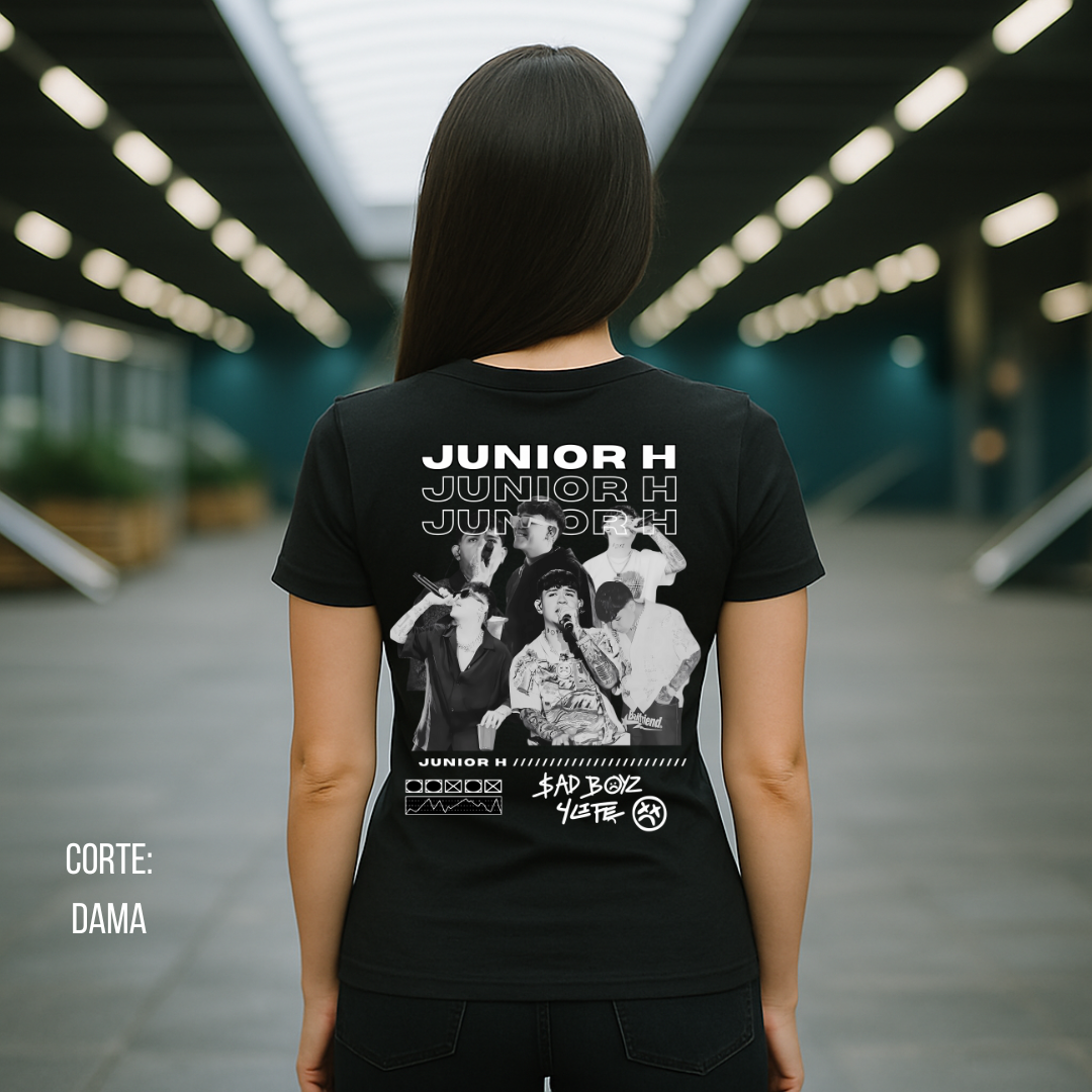 Camiseta Junior H – Lleva el estilo de los corridos tumbados