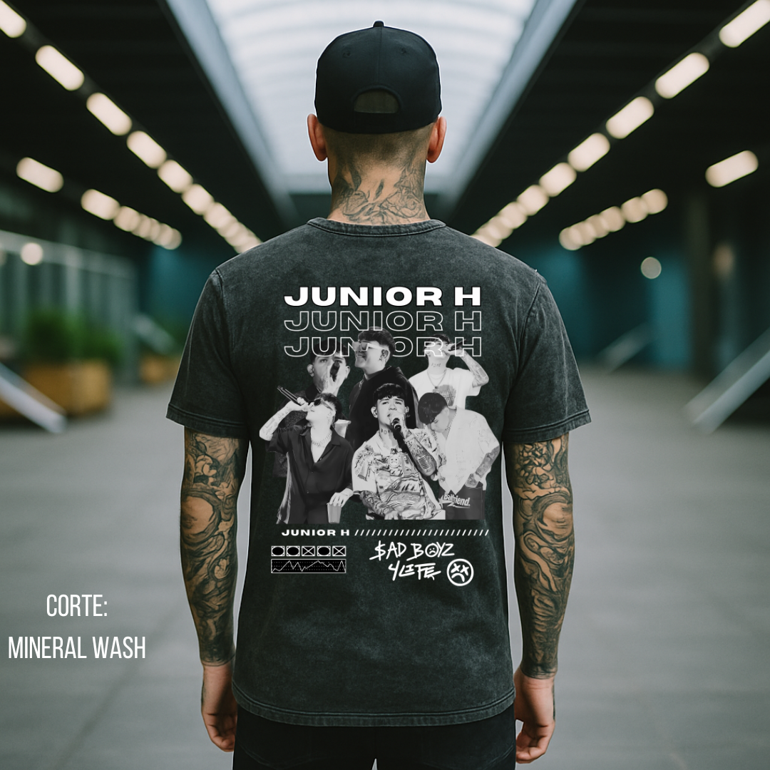 Camiseta Junior H – Lleva el estilo de los corridos tumbados